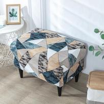 Geometrinis sparno kėdės užvalkalas Stretch Spandex fotelio užvalkalai Šiaurės šalių nuimami Relax sofos užvalkalai su sėdynių pagalvėlių užvalkalais