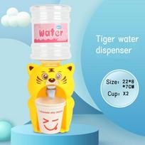 Charm Gift Water Dispenser Toy Boys and Girls Cartoon Cute Simulation Children Mini 22cm Family Toys Bear water dispenser white