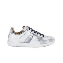 (w) Maison Margiela Replica Paint Sneakers Blue Delft White EU 35W
