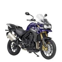 Welly 1/18 TRIUMPH TIGER Explorer Lydinio Motociklo Modelis Simuliacija Metaliniai Modeliai Gatvės Lenktynių Motociklo Modelis Vaikų Dovana mėlyna