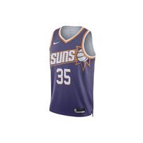 Nike Dri-FIT NBA raidžių ir skaičių rašto spalvų blokų V formos iškirptės be rankovių krepšinio marškinėliai Vyriški viršutiniai drabužiai Violetinė DV4855-570 S gray