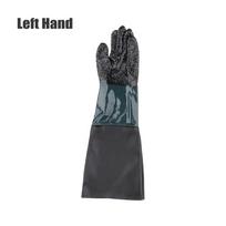 Sandblast Cabinet Sandblasting Gloves Work Gloves Gloves Left Hand gray