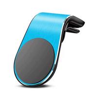 F3 Magnetic Car Air Vent Phone Holder with Navigation Support mėlyna
