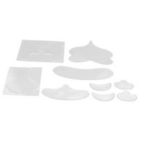 10pcs Chest Wrinkle Pads Multifunctional Silicone Face Eye Neck Wrinkle Patches Set
