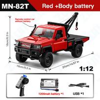 1:12 2.4G RC Vikšrinis Krano Sunkvežimis 4WD Nuotolinio Valdymo Sunkvežimis Visureigis Pikapas RC Laipiojantis Automobilis Modelis Žaislas Vaikams Suaugusiems Dovana