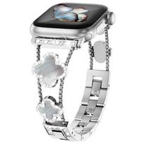 Bling Diamond Band for Apple Watch Straps 40mm 42mm 41mm 38mm 46mm 44mm 45mm 49mm Metal Bracelet iWatch Ultra 2 series 10 8 9 se S10 42-38 40 41mm sidabras