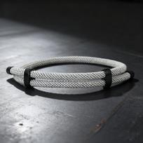 Modern Men String Bracelet Adjustable Unfading Non Deforming 6 Colors Available A Grade 4mm Cord Chain Braslet Casual Pulseria sidabro pilka spalva