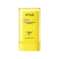 ANUA Vita C Sunscreen UV Stick 19g Vitamin Makeup Base Sunscreen UV Stick Primer Cooling Portable Suitable for Dry Combination and Oily Skin Vita C