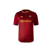 New Balance 22/23 As Roma Namų marškinėliai Azijos dydis 'Bordo Geltonas' Vyriški MT231244-HME M
