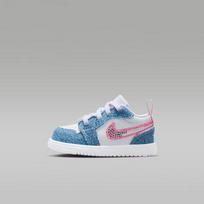Jordan 1 Low ALT SE Džinsinis Su Blizgučiais (TD) 23.5