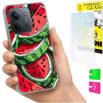 Etui Do Xiaomi Redmi 15C 5G 173Mm / Poco C85 Case Plecki Arbuz + Szkło 9H