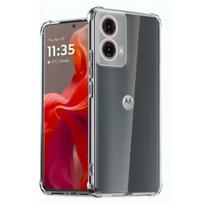 Shockproof Gradient TPU Case for Motorola G35 G55 G75 G85 5G G04 G04S G24 Power G34 G54 G84 Protective Cover Funda Coque Moto G75 5G skaidri