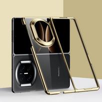 For Huawei Mate X7 X6 Ultra Thin Electroplated Transparent Case For Huawei Mate X 7 Hard PC Shockproof Phone Cover For Huawei Mate X7 auksas