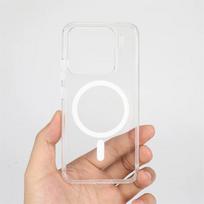 For Xiaomi 15T Pro Case For MagSafe Magnetic Matte Transparent Back Cover For Xiaomi Mi 15 T Pro 5G Hard Acrylic Bumper xiaomi 15T Pro gryna