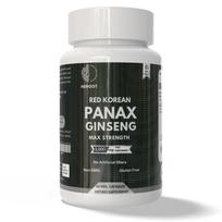 Panax Raudonasis Korėjietiškas Ženšenis Kapsulės | 1000 mg | 60 vnt. | Negenetiškai modifikuotas Pack=60 Capsules