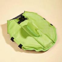 Dog Life Jacket Shark Fin Puppy Life Jacket Adjustable Dog Swimming Safety Jacket with Handle Dog Surfing Vest  Pet Dogs Clothes (green,XS（old）) žalia