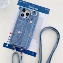 Wrist Strap Crossbody Wallet with Card Holder Ring Phone Case for IPhone 16E 16 15 14 13 12 11 Pro Max XS XR X 7 8 Plus Cover For iPhone 7 juoda