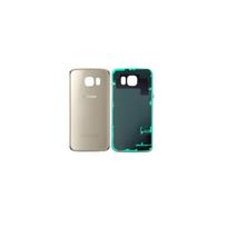 Cache Batterie Vitre Arrière Premium Or pour Samsung Galaxy S6 Edge G925