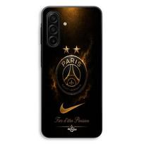Case For Samsung Galaxy A56 PSG double champion et fier, black and gold Maniacase juoda