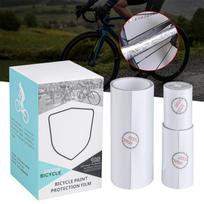 Bike Frame Protection Tape Clear Bicycle Frame Protector Bicycle Paint Protective Film Scratch Resistant Riding Decoration China Mainland