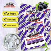 Fisherman's Friend Be cukraus Mėtų pastilės yellow