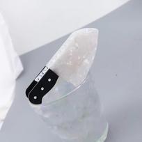 Punk Style Fake Knife Shaped Hair Clip Shark Claw Clip Gothic Halloween Hair Accessories for Women Girls Ponytail Holder