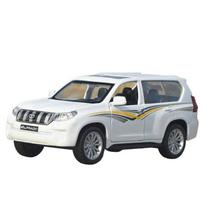 1/43 TOYOTA Prado visureigis Lydinio automobilio modelis Metalinis liejimo būdu pagamintas Off-road transporto priemonės Automobilio modelis Miniatiūrinis mastelis Simuliatas Kolekcija Vaikų dovanos juoda