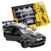 1/36 Dodge Challenger Hellcat Shell Assembly Scale Model Car Alloy Diecast Metal Static Collection Children Toy Car Gifts juoda
