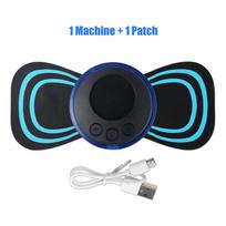 Mini EMS Neck Massager Portable Electric Stretcher For Cervical Pain Relief Shoulder Relaxation Muscle Therapy