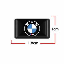 2025 Karštas 10 vnt. Automobilio logotipo vairo lipdukas Automobilio epoksidinis lipdukas BMW 50-mečiui Kith M Lipdukas X1 X3 X4 X5 X6 X7 e46 e90 f20 e60 e