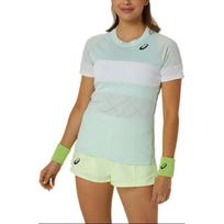 (WMNS) ASICS Game T-shirt 'Pale Blue' Women's 2042A301-409 L