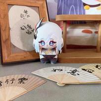 Genshin Impact Plush Keychain Scaramouche Kaeya Venti Xiao Kazuha Arlecchino Columbina Anime Stuffed Toy Pendant Gift 10cm