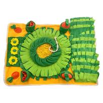 Treat Dispensing Interactive Puppy Plush Dog Toys Carrot Style Chew Toys Sniffing Pad for Medium Dogs Kill for Time 1