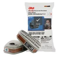 3M 6001 organinių garų respiratorius kasetė pilka