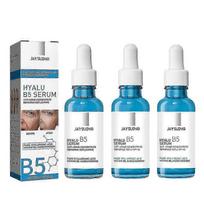 3 vnt. Hyalu B5 Hialurono rūgšties serumas Trigubas Anti-aging Raukšles mažinantis Koncentratas Atstatomasis esencija, Odos putlumo suteikimas, Lygus 30 ml S04 Naujas atvykimas S03