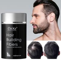 DEXE Hair Building Fibers Powder 20g Black Natural Hair Care Sweat Resistant Hair Growth Thicken Product for Thinning Hair Scalp 1pc
