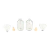 Easy To Carry 100ML Whiskey Decanter Clear Cute Wine Decanter Glass Mini Wine Bottle Party skaidri