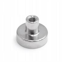 Magnes Neodymowy Uchwyt W Obudowie, Gwint Wewnętrzny D16X5Mm M4