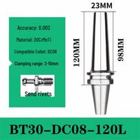 Huishida BT30-DC08-120L High-Precision Anti-Vibration Pull-Back Tool Holder