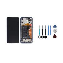 Écran LCD & vitre tactile - HONOR - 9X (HLK-AL00) - Bleu - Assemblés sur châssis - Avec batterie