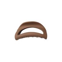 Safe Silicone Shark Clip Creative Simple Semilune Shaped Hair Claw Korean Style Waterproof Solid Color Shark Clip Friends kava