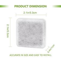 Cat Fountain Filter Deep Purification Cat Water Fountain Replacement Charcoal Filter for Small Large Puppy Kitten Home Indoor