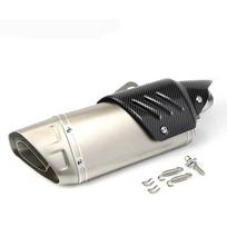 Universal 51mm Muffler Escape Stainless Motorcycle Exhaust AKR for Ninja Z400 250 Z900 ZX6R KTM RC 125 250 390 for YAMAHA R6 R3 Type A with laser