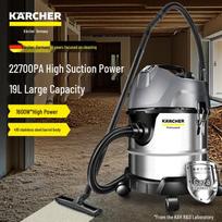 Karcher komercinis šlapių/sausų šiukšlių siurblys black