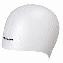 Aqua Sport Czepek Silikonowy Kitka White Na Długie Włosy As1270