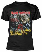 Iron Maiden Number Of The Beast Juodi Notb Eddie Unisex marškinėliai S