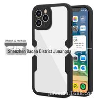 360° visiška apsauga iPhone 13 Pro Max dėklas su priekine ir galine plėvele iPhone XS Max juoda