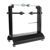 Motorcycle Wheel Balancer and Truing Stand with Adjustable Truing Pointer Heavy Duty Tire Balancer