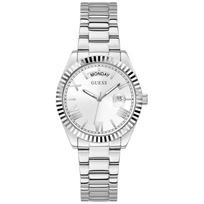 Guess Silver Stainless Steel Quartz Watch with Calendar - GW0308L1 sidabras