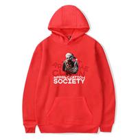 Terrifier Art The Clown Vintage 90s Hoodie Unisex Harajuku Hip-hop Streetwear Fashion Sweatshirt Spring and Autumn Outwear S red